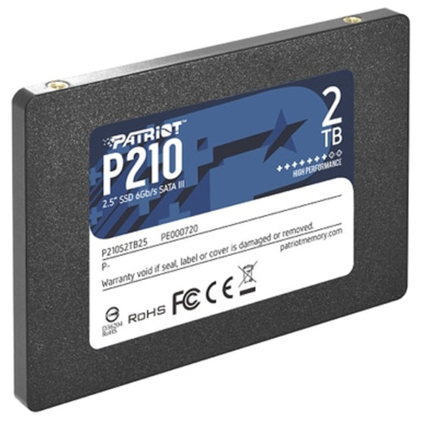 SSD Patriot P210 2.5'' 2 TB Viteza de citire: 520 MB/ s,
Viteza de inscriere: 430 MB/ s photo 3
