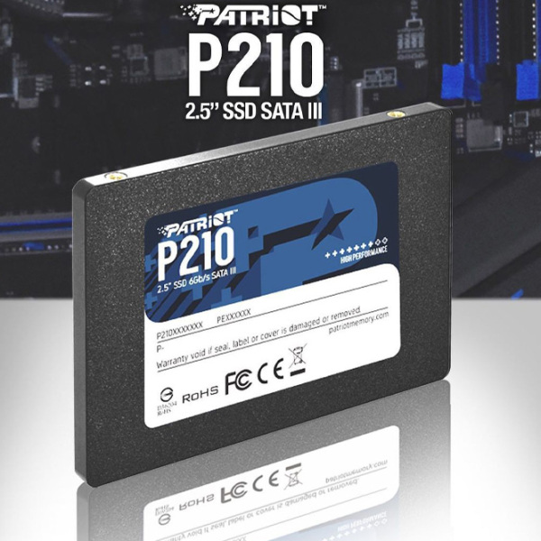 SSD Patriot P210 2.5'' 2 TB Viteza de citire: 520 MB/ s,
Viteza de inscriere: 430 MB/ s photo 4