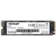 SSD Patriot P310 M.2 NVMe 960 ГБ Скорость чтения: 2100 MБ/ с,
Скорость записи: 1800 МБ/ с