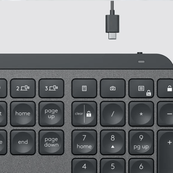 Tastatură Logitech MX Keys Black Home and Office, Fără fir photo 7