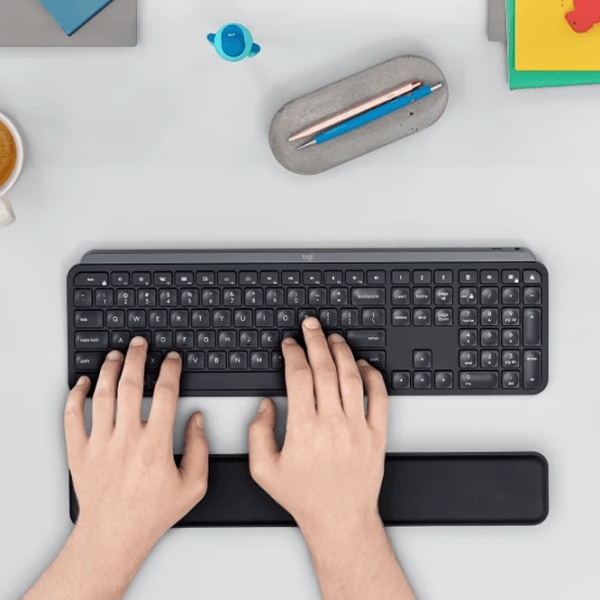 Tastatură Logitech MX Keys Black Home and Office, Fără fir photo 8