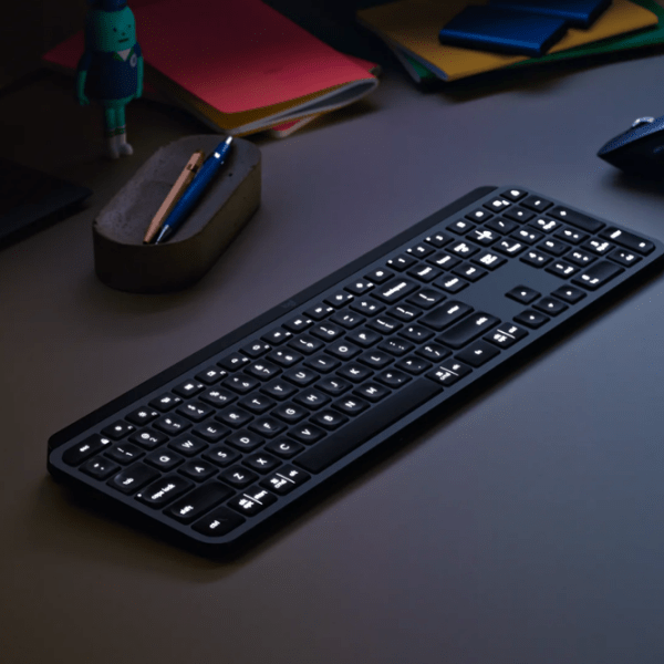 Tastatură Logitech MX Keys Plus Black Home and Office, Fără fir photo 8