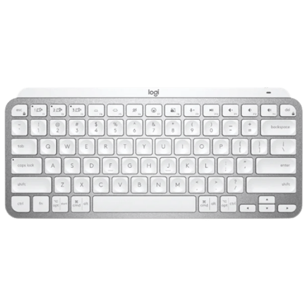 Клавиатура Logitech MX Keys mini Pale Grey Для дома и офиса, Беспроводные photo 1