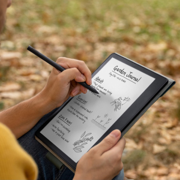 Электронная книга Amazon Kindle Scribe 2022 with Premium Pen Tungsten 16 ГБ Черный  photo 4