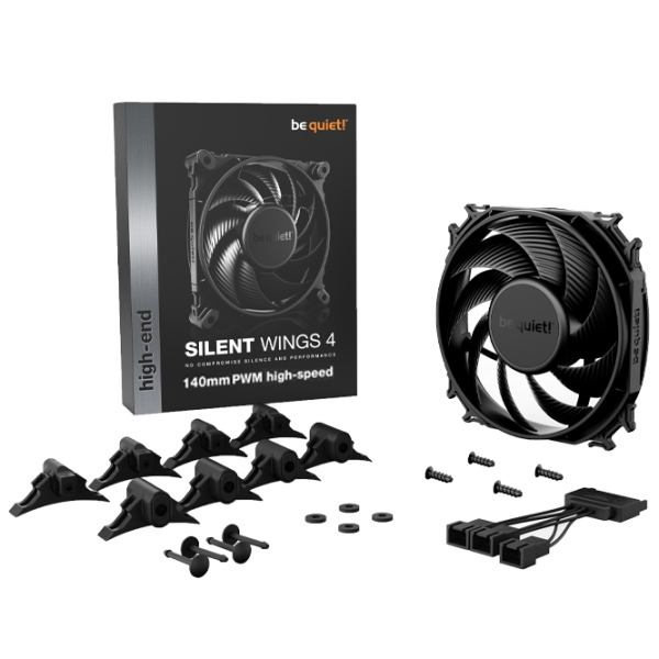Cooler Be quiet! Silent Wings 4 Black  photo 5