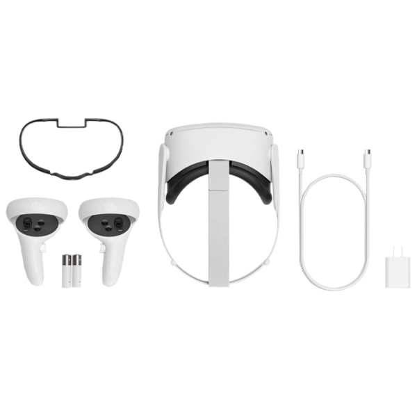 Очки VR Oculus Quest 2 Resident Evil 4 Bundle Белый  photo 4
