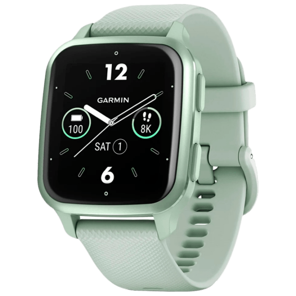 Умные часы Garmin Venu Sq 2 Зеленый 1.41" | 35.9 мм | Алюминий/Силикон
| 010-02701-12 photo 1