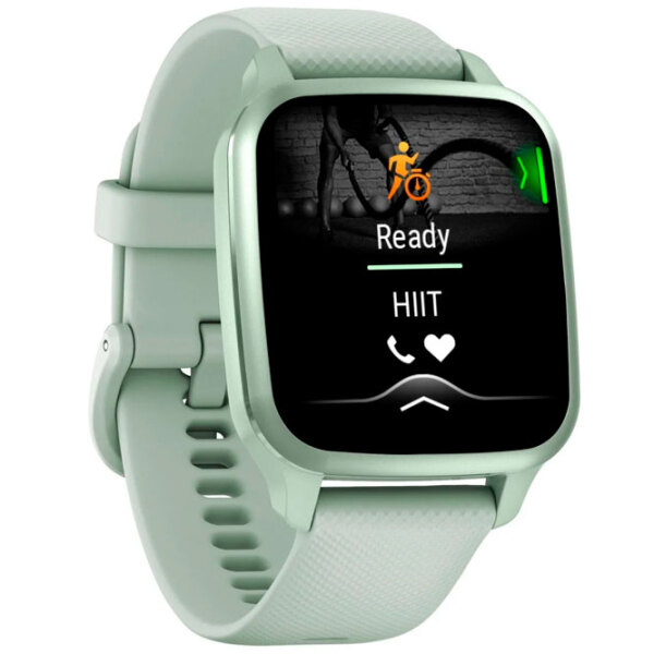 Умные часы Garmin Venu Sq 2 Зеленый 1.41" | 35.9 мм | Алюминий/Силикон
| 010-02701-12 photo 6