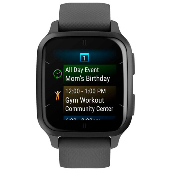 Умные часы Garmin Venu Sq 2 Серый 1.41" | 35.9 мм | Алюминий/Силикон
| 010-02701-10 photo 2