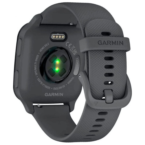 Умные часы Garmin Venu Sq 2 Серый 1.41" | 35.9 мм | Алюминий/Силикон
| 010-02701-10 photo 6