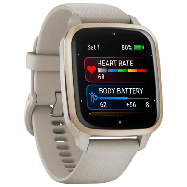 Ceas inteligent Garmin Venu Sq 2 – Music Edition Gray 1.41" | 35.9 mm | Aluminiu, polimer/Silicon
| 010-02700-12 photo 3