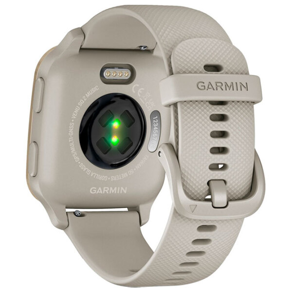 Ceas inteligent Garmin Venu Sq 2 – Music Edition Gray 1.41" | 35.9 mm | Aluminiu, polimer/Silicon
| 010-02700-12 photo 6