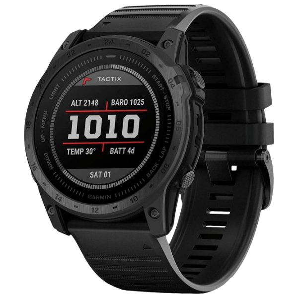 Умные часы Garmin Tactix 7 Standart Edition Черный 1.4" | 35.5 мм | Титан/Силикон
| 010-02704-01 photo 1