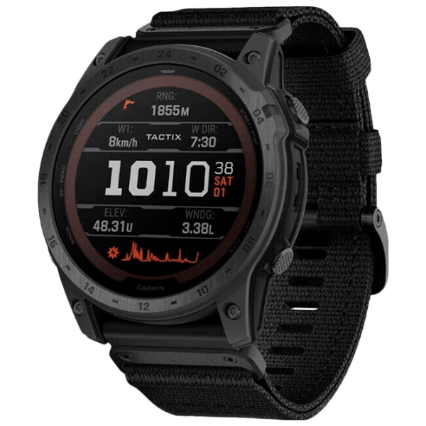 Ceas inteligent Garmin Tactix 7 Pro Ballistics Edition Black 1.4" | 35.5 mm | Titan/Nailon
| 010-02704-21 photo 1