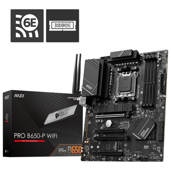 Материнская плата MSI PRO B650-P WIFI ATX  photo 5