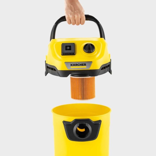 Filtru KARCHER KFI 3310 WD/SE 2.863-303.0 Yellow Microfiber photo 3