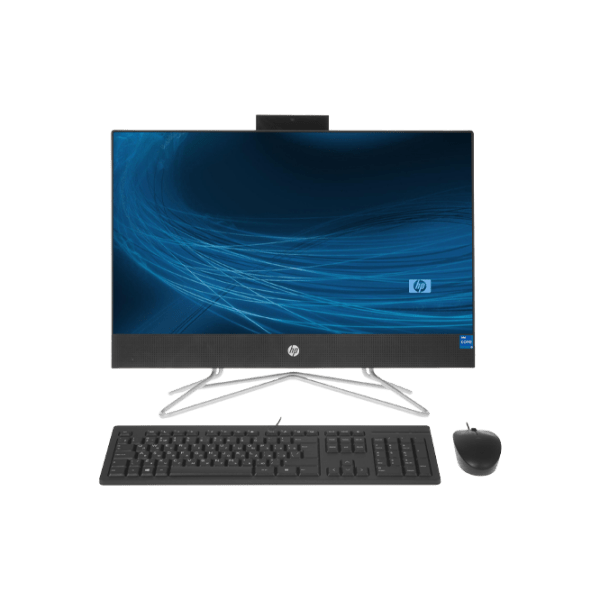 All-in-One PC HP 24-df1064ur Black 23.8" Full HD IPS Intel Core i3 1125G7 8 GB 256 GB photo 1
