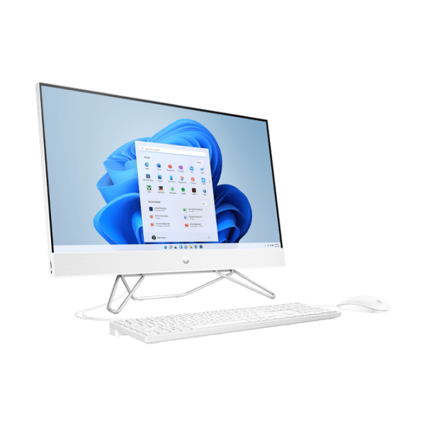 All-in-One PC HP 27-cb0037ur White 27" Full HD IPS AMD Ryzen 7 5700U 8 GB 512 GB photo 2