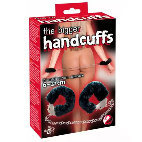 Наручники You2Toys The bigger handcuffs Черный  photo 3