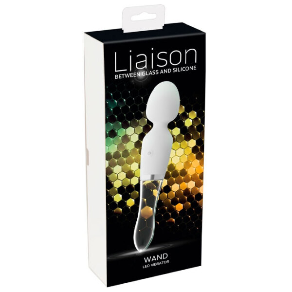 Вибратор Liaison Wand LED Белый  photo 5