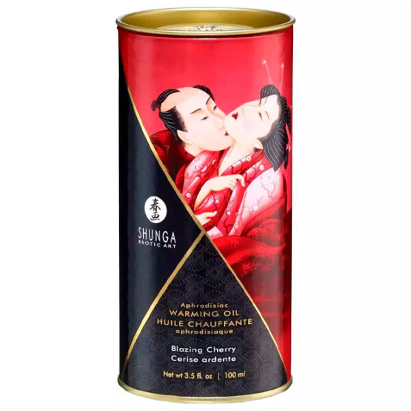 Масло для массажа Shunga Aphrodisiac вишня 100 мл  photo 2