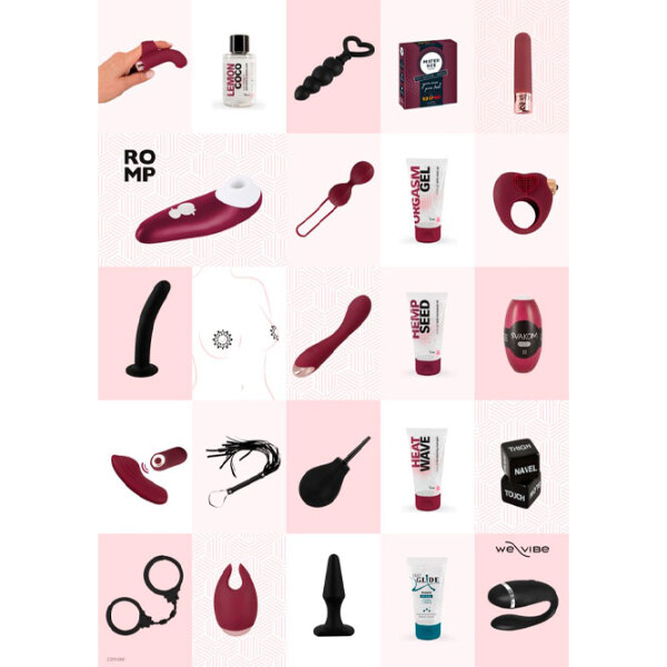 Набор игрушек для взрослых Love Box Adulti Advent Calendar Разноцветный  photo 7