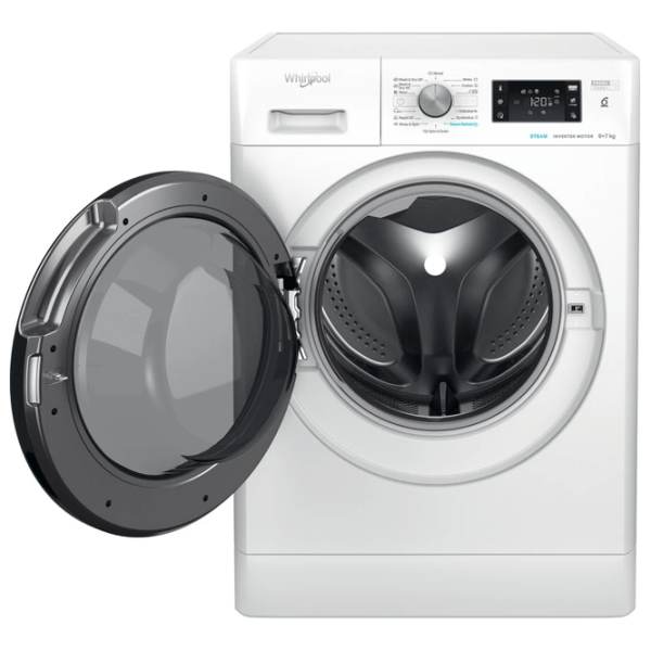 Mașină de spălat cu uscător Whirlpool FFWDB 976258 BV EE White 9 kg, 1600 rpm, B photo 4
