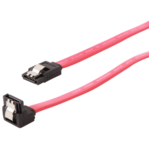 Cablu de date Cablexpert CC-SATAM-DATA90-0.3M SATA III/ SATA III Red  photo 2