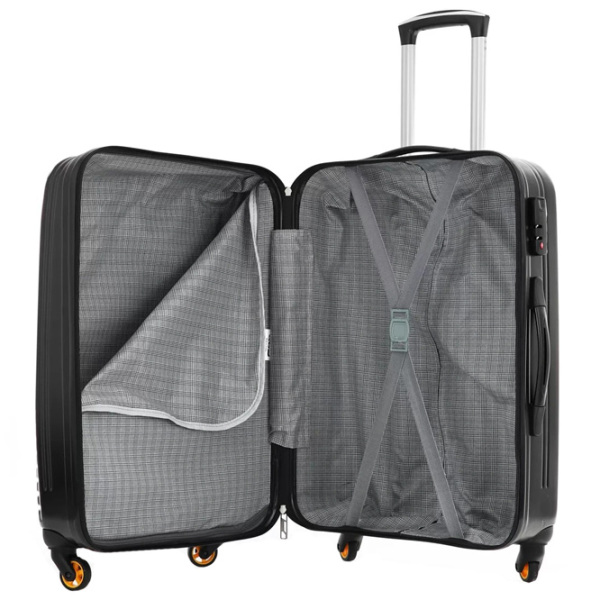 Valiză CCS 5169 Set Black 105l   photo 6