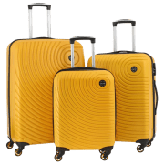 Valiză CCS 5169 Set Yellow 105l  
