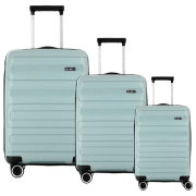 Valiză CCS 5225 Set Blue 105l  