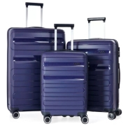 Valiză CCS 5225 Set Navy 105l  