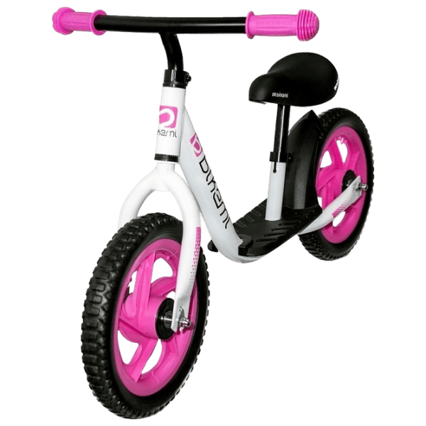 Bicicletă fără pedale Jumi CD-871304 11" 11" Pink White Metal / Pentru copii photo 1