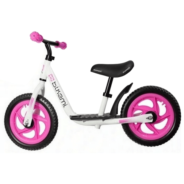 Bicicletă fără pedale Jumi CD-871304 11" 11" Pink White Metal / Pentru copii photo 2