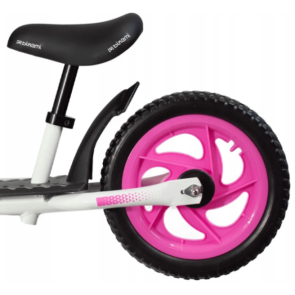 Bicicletă fără pedale Jumi CD-871304 11" 11" Pink White Metal / Pentru copii photo 5