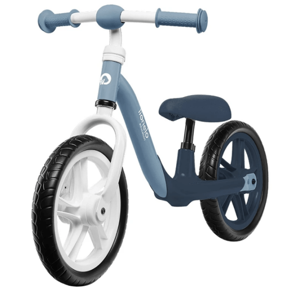 Bicicletă fără pedale Lionelo Alex 12" 12" Blue Denim Oțel / Pentru copii photo 1