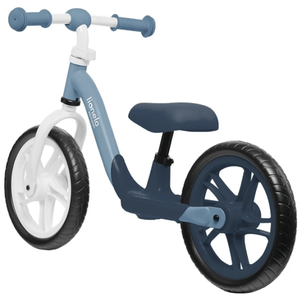 Bicicletă fără pedale Lionelo Alex 12" 12" Blue Denim Oțel / Pentru copii photo 2