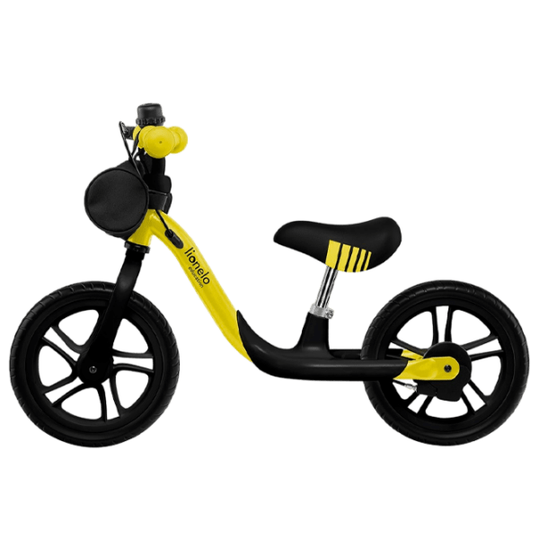 Bicicletă fără pedale Lionelo Arie 12" 12" Yellow Lemon Oțel / Pentru copii photo 1