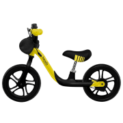 Bicicletă fără pedale Lionelo Arie 12" 12" Yellow Lemon Oțel / Pentru copii