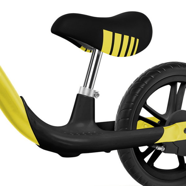 Bicicletă fără pedale Lionelo Arie 12" 12" Yellow Lemon Oțel / Pentru copii photo 5