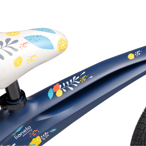 Bicicletă fără pedale Lionelo Bart Air Sporty 12" 12" Blue Navy Aliaj de magneziu / Pentru copii photo 5