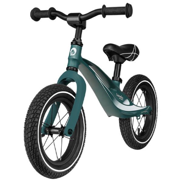 Bicicletă fără pedale Lionelo Bart Air Sporty 12" 12" Green Forest Aliaj de magneziu / Pentru copii photo 2