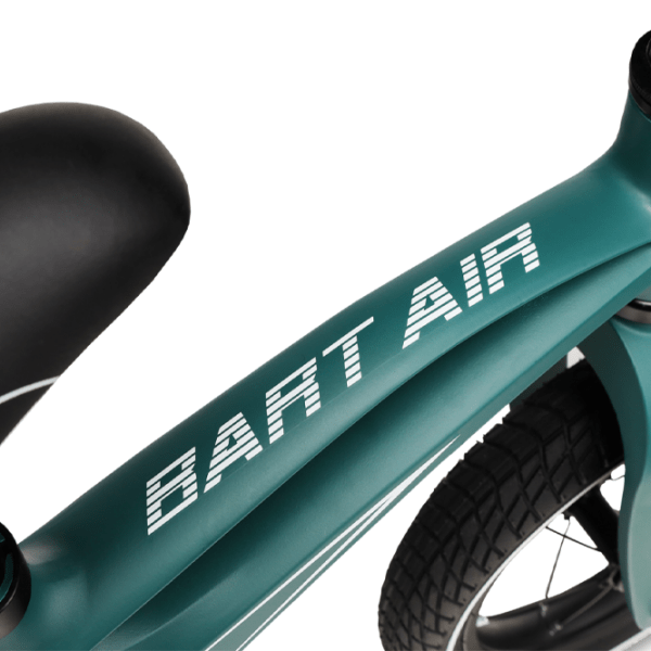 Bicicletă fără pedale Lionelo Bart Air Sporty 12" 12" Green Forest Aliaj de magneziu / Pentru copii photo 5