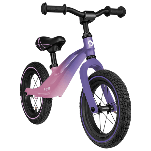 Bicicletă fără pedale Lionelo Bart Air Sporty 12" 12" Purple Pink Aliaj de magneziu / Pentru copii photo 3