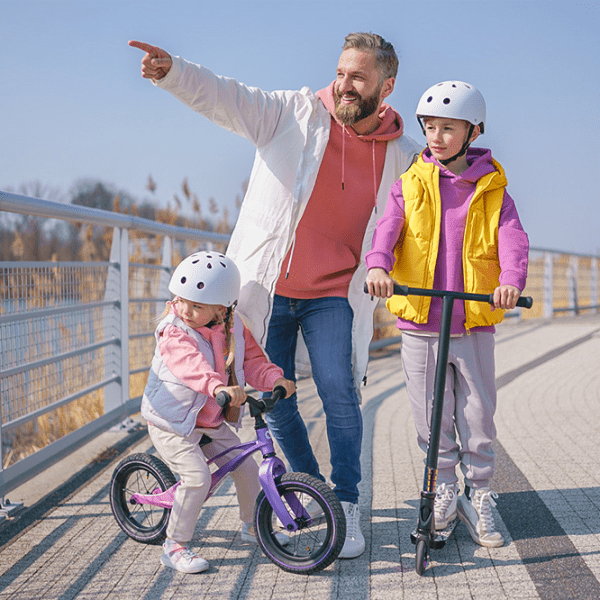 Bicicletă fără pedale Lionelo Bart Air Sporty 12" 12" Purple Pink Aliaj de magneziu / Pentru copii photo 7