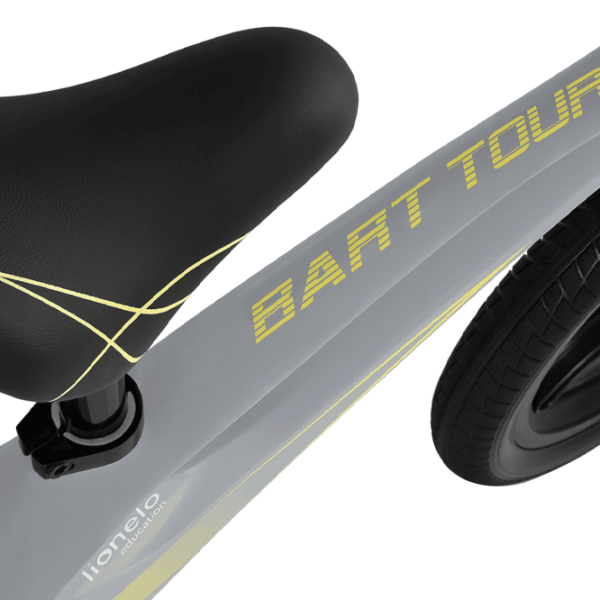 Bicicletă fără pedale Lionelo Bart Tour 11" 11" Gray Stone Aliaj de magneziu / Pentru copii photo 4