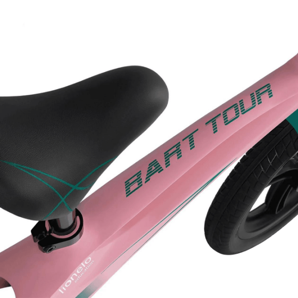Bicicletă fără pedale Lionelo Bart Tour 11" 11" Pink Bubblegum Aliaj de magneziu / Pentru copii photo 3