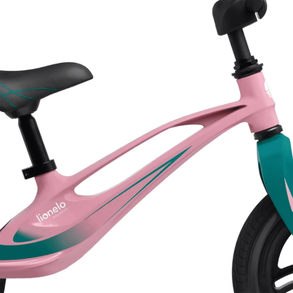Bicicletă fără pedale Lionelo Bart Tour 11" 11" Pink Bubblegum Aliaj de magneziu / Pentru copii photo 5