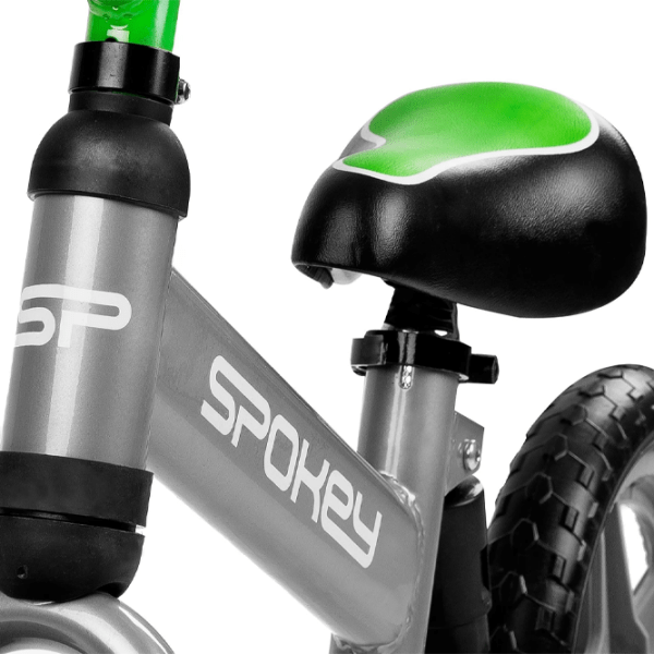 Bicicletă fără pedale Spokey Off-Road 12" 15" Green Gray Metal / Pentru copii photo 6