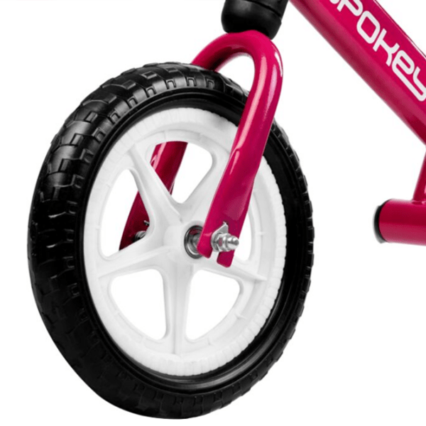 Bicicletă fără pedale Spokey Off-Road 12" 15" Pink Black Metal / Pentru copii photo 4